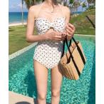  купальный костюм точка рисунок One-piece купальный костюм женский женский 