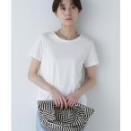 tシャツ オーガニック綿天竺半袖Tシャツ レディース