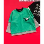 tシャツ 「フィリックス・ザ・キャット」レイヤード風ポケットTシャツ キッズ 子供服 男の子 女の子