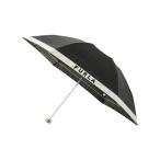 ショッピング折りたたみ日傘 折りたたみ傘 晴雨兼用折りたたみ日傘　カラーブロックロゴ レディース