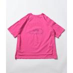 ショッピングジョンブル tシャツ Tシャツ レディース オーバーダイプリントTシャツ（BEACH）