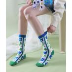  носки F&D : искусственный цветок носки женский 