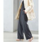 パンツ 麻混 ヘリンボーン マリンパンツ 24SS  レディース