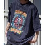 tシャツ Tシャツ メンズ 「s」「GREATFUL DEAD」ピグメント加工 バンドTシャツ