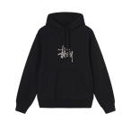 ショッピングstussy 「STUSSY」 プルオーバーパーカー MEDIUM ブラック メンズ