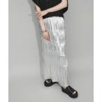 ショッピングスカート スカート レディース 「WEB限定」ボーダープリーツスカート