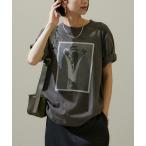 ショッピングカール tシャツ Tシャツ レディース 「WEB限定」「KARL BLOSSFELDT（カールブロスフェルト）」フォトTシャツ/24SS