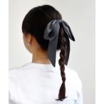 ヘアゴム ビッグリボンポニーフック