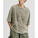 メンズ tシャツ Tシャツ 「MIHARAYASUHIRO/ミハラヤスヒロ」 BLEACHED TEE/ブリーチドTEE