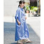 ワンピース ドルマンシャツワンピース