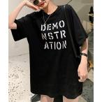 レディース tシャツ Tシャツ ロング ロゴｔシャツ レディース 半袖