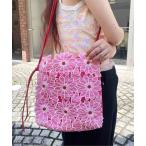 トートバッグ HEY! Mrs ROSE(ヘイ!ミセスローズ)フラワー刺繍TOTE mini レディース