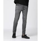 ショッピングused ジーンズ 「WEB限定」USED加工 スキニーフィット ストレッチ ジーンズ メンズ