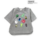 tシャツ PEANUTSコラボ　ランダムロゴTシャツ キッズ 子供服 男の子 女の子