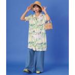 ショッピングチュニック チュニック バルドルシアプリントチュニック