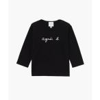 ショッピングベビー tシャツ ベビー ロゴ コットン 長袖 Tシャツ キッズ 子供服