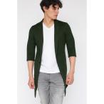 チェスターコート コート TORNADO MART∴ブライトタックメッシュ7分袖チェスター メンズ