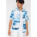 シャツ HIGH STREET∴ミスティー昇華転写半袖シャツ メンズ