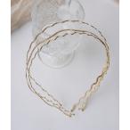 カチューシャ 3SET メタル セット カチューシャ / ウェーブ カチューシャ_