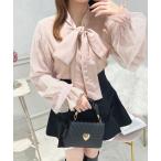 ブラウス シャツ キラキラスリーブボウタイブラウス「ZOZOTOWN限定アイテム」 レディース