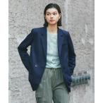 ジャケット テーラードジャケット （ウォッシャブルタイプ/手洗い可能）バックサイドスリットテーラードジャケット レディース