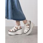 サンダル Mafmof(マフモフ)11cmヒール厚底プラットフォームグラディエーターサンダル レディース