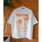 tシャツ Tシャツ メンズ 「WEB / FLAG SHOP限定」TES CAL DINER BIG T-SHIRT /オーバーサイズ・ビッグシルエッ