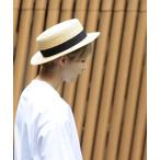 帽子 ハット メンズ 「UNISEX」 丸高製帽所 × BEAMS JAPAN / 別注 カンカン帽