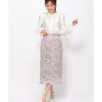 スカート ケミカルレースタイトスカート/MM417206