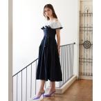 ワンピース 2WAYオフショルダータックワンピース