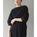 tシャツ ふっくらカットソー バルーンスリーブ プルオーバー レディース