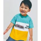 キッズ tシャツ Tシャツ 阪急電車3段切替半袖Tシャツ