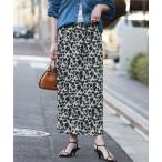 スカート レオパードロングタイトスカート