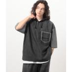 パーカー 裏毛フード デニムパーカ メンズ レディース