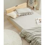 ベッド 寝具 フリル パイピング ボックスシーツ 寝具 / シングル