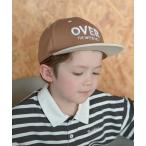 キャップ 帽子 バイカラーロゴキャップ キッズ 子供 男の子 女の子