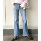 ジーンズ デニム デニムパンツ 「SOMETHING」「LISA」フレアパンツ レディース