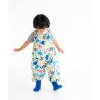  плащ Kappa [ упаковочный пакет имеется ] Dinosaur Land Play одежда # динозавр рисунок Kids ребенок мужчина девочка 