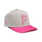 帽子 メンズ PUMA プーマ メンズ ゴルフ ブリム グラフィック Pロゴ キャップ