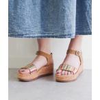サンダル 「MINNETONKA/ミネトンカ」 PATRICE / パトリス ベルト付き厚底サンダル レディース