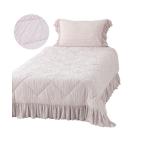  bed постельные принадлежности .. расческа .... futon оборка одиночный розовый 