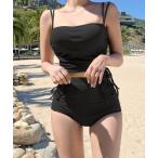 ショッピングタンキニ 水着 水着 レディースドローストリングタンキニ レディース