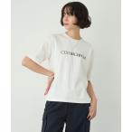 tシャツ BEAUTY FORM ロゴ刺繍 半袖Tシャツ レディース