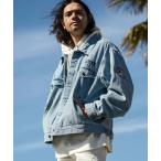 ショッピングGマーク デニムジャケット gジャン 「WEB・直営店限定」MARK GONZALES ARTWORK COLLECTION(マーク ゴンザレス)オーバーサイズ