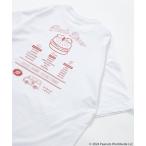 tシャツ Tシャツ メンズ 限定展開 PEANUTS/ピーナッツ 別注 ビッグシルエット バックプリント クルーネックTシャツ/スヌーピー