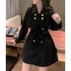トレンチコート コート トレンチコートレディース 上品ジャケット レディース