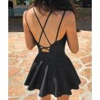  купальный костюм flair One-piece купальный костюм задний Cross модный женский 