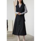 ワンピース リネンライクジレワンピース