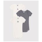 ベビー服 ロンパース 半袖ボディ３枚組