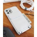 スマホケース ポケット付きPUレザーiPhoneケース / 110386